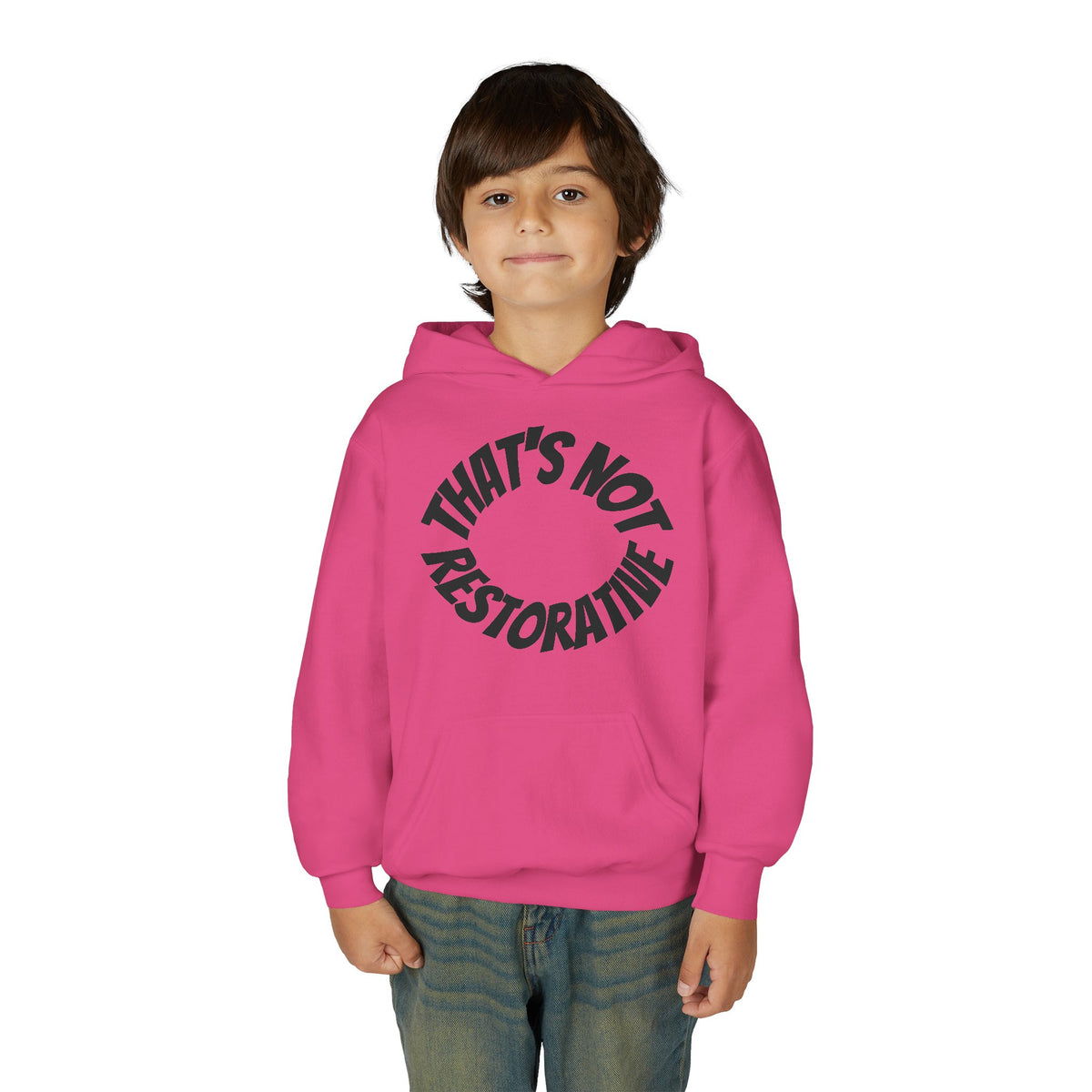 'That's Not Restorative' Youth Hoodie
