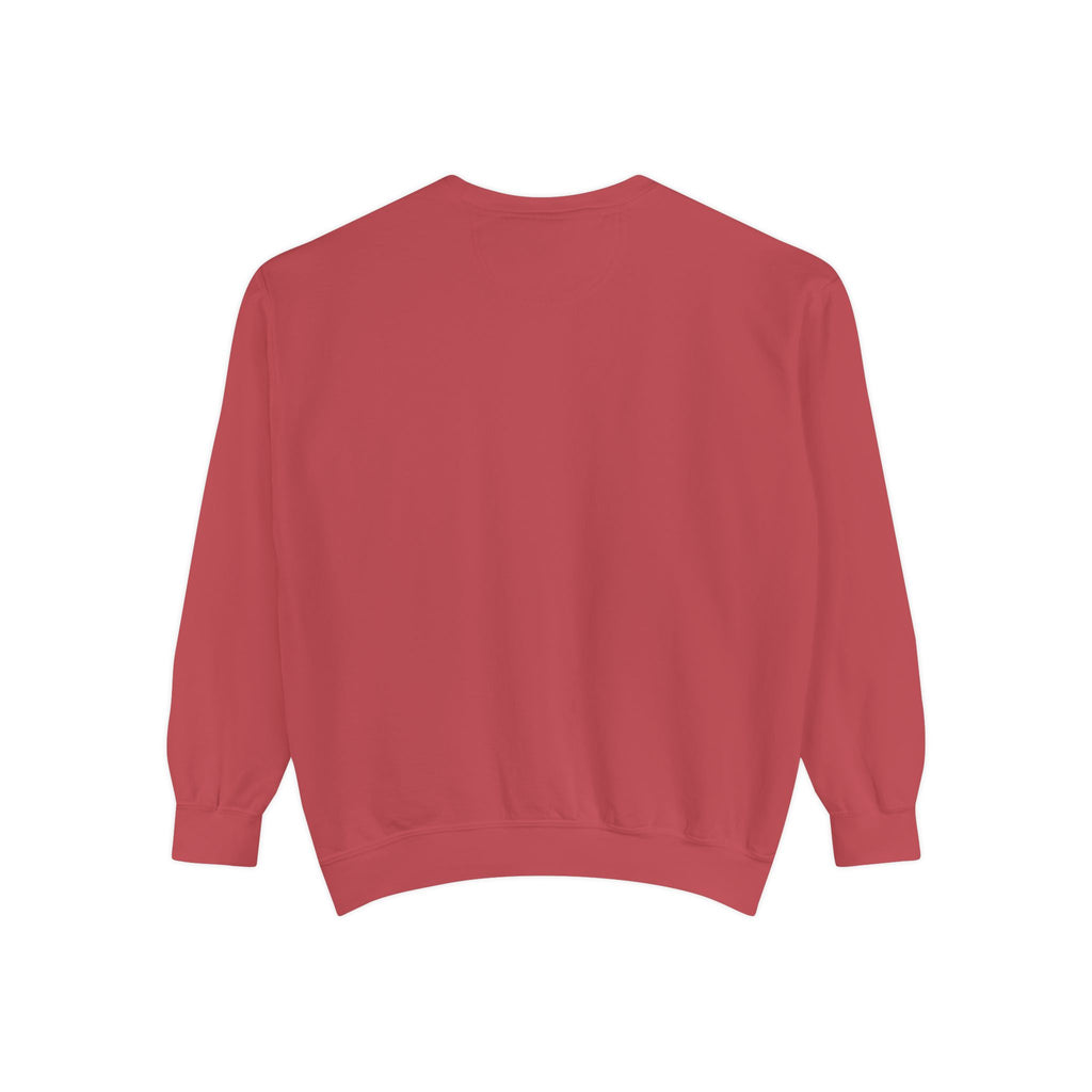 "That's Not Restorative" Garment-Dyed Sweatshirt with Chest Logo