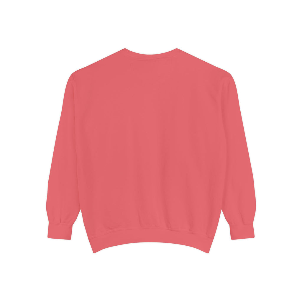 "That's Not Restorative" Garment-Dyed Sweatshirt with Chest Logo