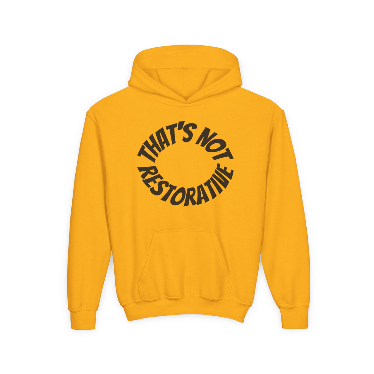 'That's Not Restorative' Youth Hoodie