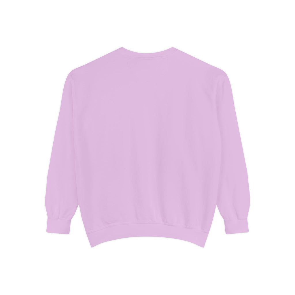 "That's Not Restorative" Garment-Dyed Sweatshirt with Chest Logo