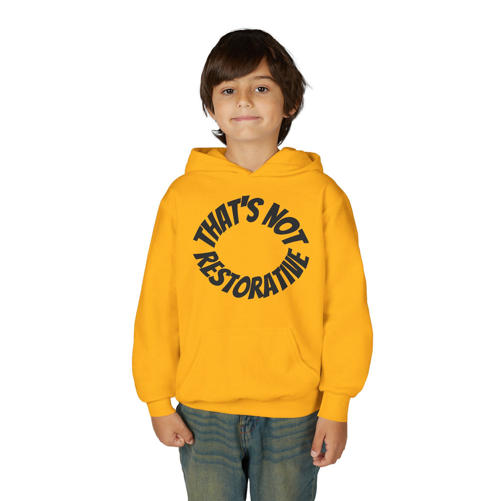 'That's Not Restorative' Youth Hoodie